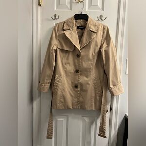 ELLEN TRACY Trench Coat Sz S